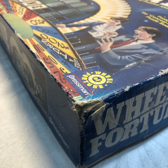Vintage Wheel Of Fortune Board Game 3rd Edition Pressman Complete 1985 - Picture 5 of 16